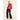 Camino Blouse fra A-View – elegant jacquardbluse i 100% polyester med blomstertekstur, rund hals og pufferm. Normal passform.