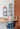 GRID SHELF Small – trådhyllesystem i lyseblå farge W: 23 x H: 79 x D: 13 cm