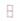 GRID SHELF Small rosa– trådhyllesystem i dansk design, 23 x 53,5 x 13 cm