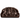 SUI AVA Sequin Clutch Bag Dark Brown – mørkebrun clutch dekket med glitrende paljetter og markerte draperinger som gir vesken en myk, voluminøs form.
