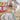 Bloomingville Jolly Servietter – grønne papirservietter med nøtteknekker-motiv, FSC® Mix-sertifisert papir, 25 × 25 cm, 20 stk. i pakken.