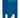 Blått sidebord i høyglans FLISLAGT, 30 × 30 × 50,5 cm