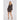 Florella Short Dress fra A-View, kort kjole i 100 % polyester med flatterende midje, mykt fall og volangdetaljer på ermene. Modellen er 175 cm og bruker størrelse S/36.