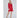 A-View Carrie Dress Red – rød kort omslagskjole til fest, modell 175 cm i str. S/36