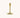 Bamboo Candle Holder 15 cm – elegant håndlaget lysestake i resirkulert messing med bambusstruktur
