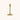 Bamboo Candle Holder 15 cm – elegant håndlaget lysestake i resirkulert messing med bambusstruktur
