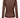 A-View Evalla Blouse Dark Brown – mørkebrun bakfra, langermet blondetopp med tettsittende fasong og gjennomgående blondemønster.
