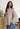 boii Fie Nature Stripe oversized skjorte i 100 % bomull – modell 169 cm i str. XS