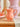 Rice Large Ceramic Jug – Coral, stor keramikkmugge i korall, 21x22x14 cm, kan brukes som kanne eller vase, fargerikt interiør fra Rice.