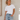 MSCHLeana Tee i hvit fra Moss Copenhagen er en klassisk t-skjorte i 100 % bomull med rund hals, avslappet passform og et tidløst design.