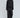 Modell med A-View Napoleon Blazer Black – klassisk sort blazer med dekorative knapper foran og på ermene. Vist bakfra