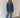 BOII - ADANNE Polo Knit – Blue/Dark grey - One size