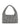 SUI AVA Mini Hobo Crystal Bag Clear Crystal, liten sølvfarget festveske dekket av glitrende rhinsteiner, med avrundet fasong og buet håndtak, vist på hvit bakgrunn.