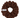 SUI AVA Cringle Ribbon Scrunchie Brown, sjokoladebrun hårstrikk med fyldig, krøllete stoffstruktur og hvit SUI AVA-etikett, vist på hvit bakgrunn.