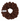 SUI AVA Cringle Ribbon Scrunchie Brown, sjokoladebrun hårstrikk med fyldig, krøllete stoffstruktur og hvit SUI AVA-etikett, vist på hvit bakgrunn.