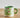 Millie Espresso Cup Green Mushroom fra Bloomingville MINI – grønn espressokopp i steintøy med røde og hvite sopper, 110 ml.