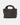 BOW19 Mia Mini Bag Brown – brun flettet veske 19 × 13 × 10 cm