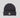 KEYHope Icon Beanie fra MSCH Copenhagen – svartmelert ribbestrikket lue med oppbrettet kant og MSCH COPENHAGEN-logo foran.