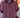 BOII Studio Aduna Stripe Bordeaux/Pink | Strikket Polo i Bomull