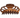 SUI AVA Amy Smooth Big Brown 10 cm stor hårklype med blank finish og åpent, organisk design.
